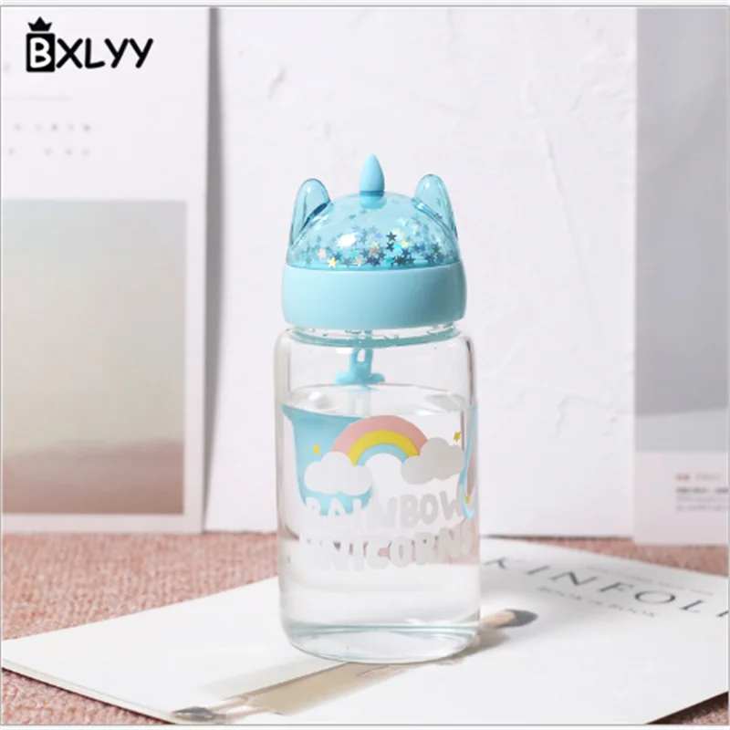 BXLYY стеклянный чайник с единорогом 1 шт. вечерние подарки на Рождество 2019
