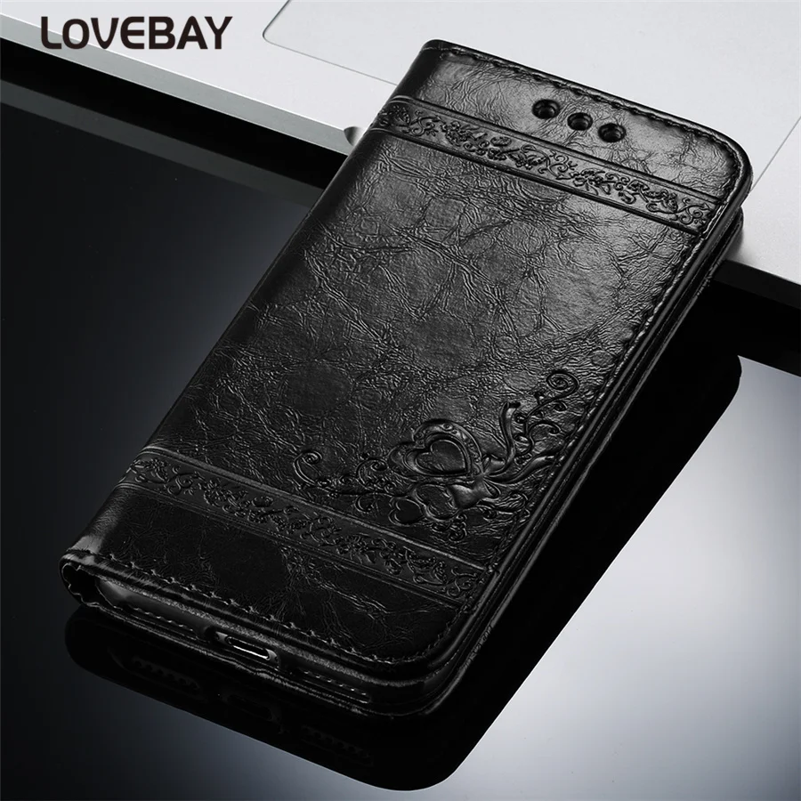 Lovebay Чехол кожаный защитный флип-чехол для мобильного телефона чехол iPhone X 11 6 6S 7 8