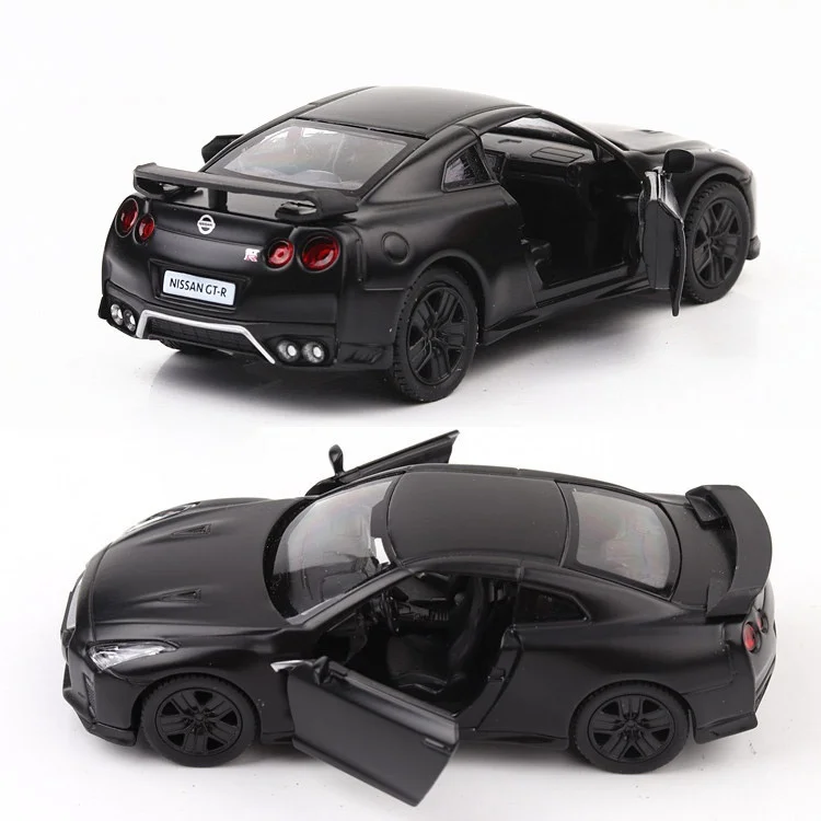 1/36 Scale Nissan GTR Supercar Diecast car model Pull back Gifts for Children | Игрушки и хобби