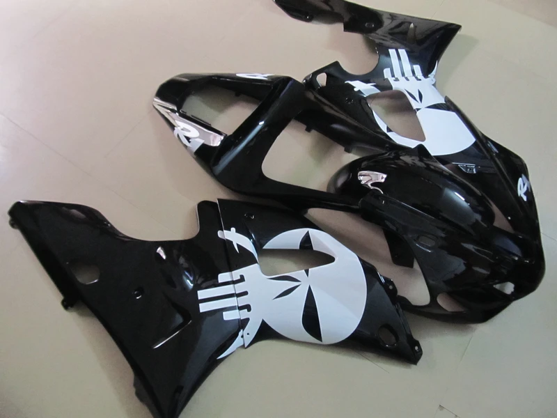 Литья под давлением Бесплатная 7 подарки обтекатель комплект для YAMAHA YZFR1 2000 2001