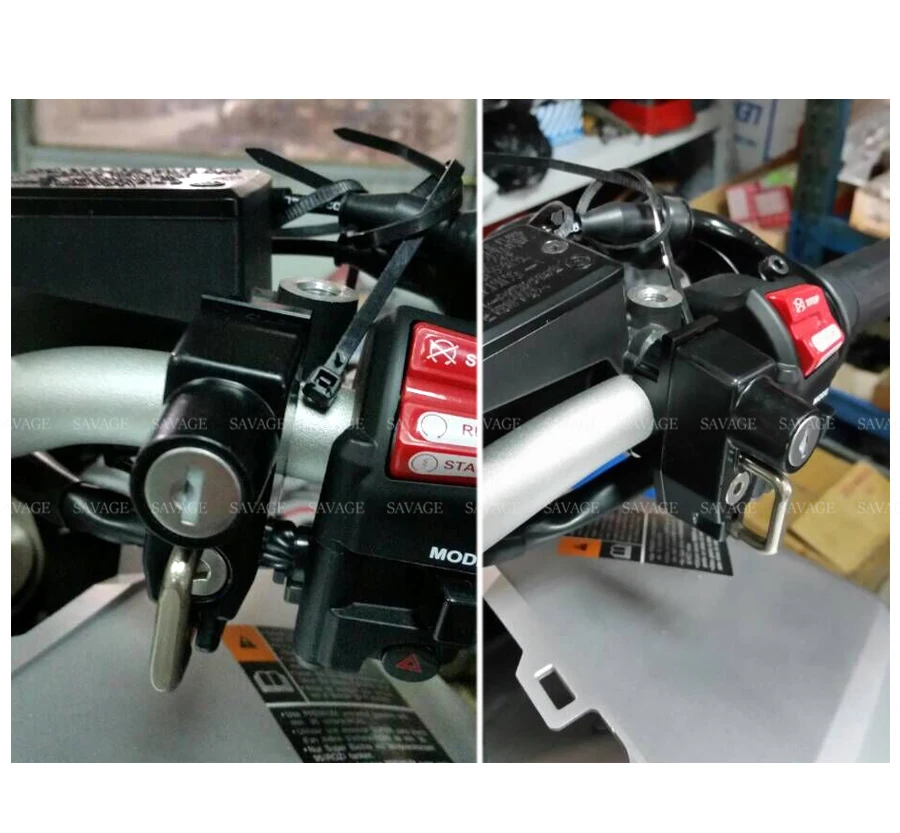 Замок на шлем для мотоцикла YAMAHA XT225 SEROW TTR250 TW200 XT660 R/X XT1200Z YFM 450/400/350 KODIAK|helmet yamaha|serow