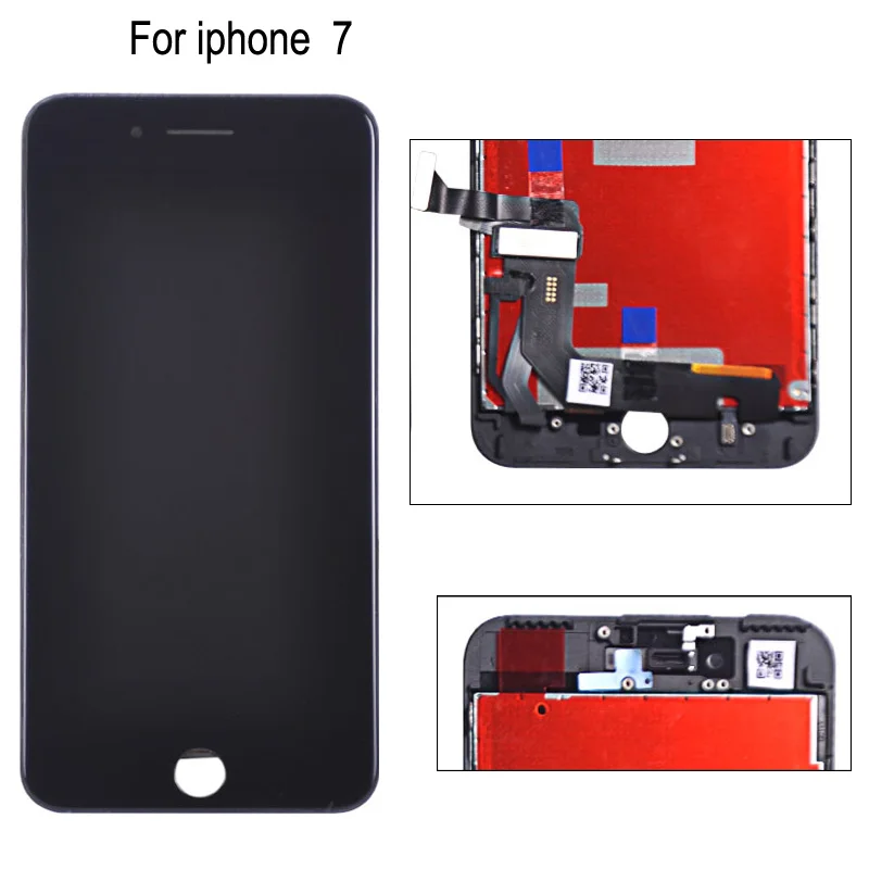 Сменный сенсорный ЖК-экран 10 шт. без битых пикселей для iphone 6 plus 6s 7 дигитайзер в