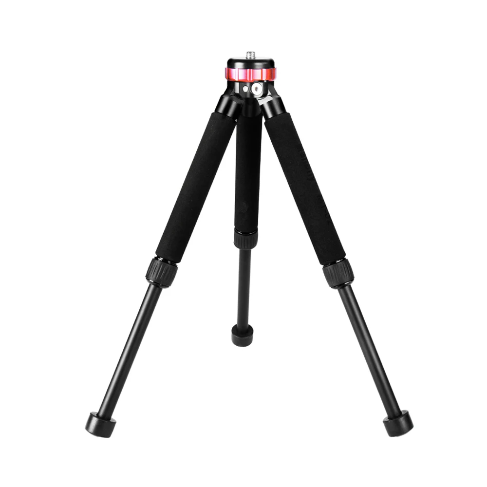 Manbily MT-02 Портативный Алюминий сплава рабочего Штатив для Canon Nikon sony DSLR Камера 2-раздел Выдвижная мини-Настольный Штатив