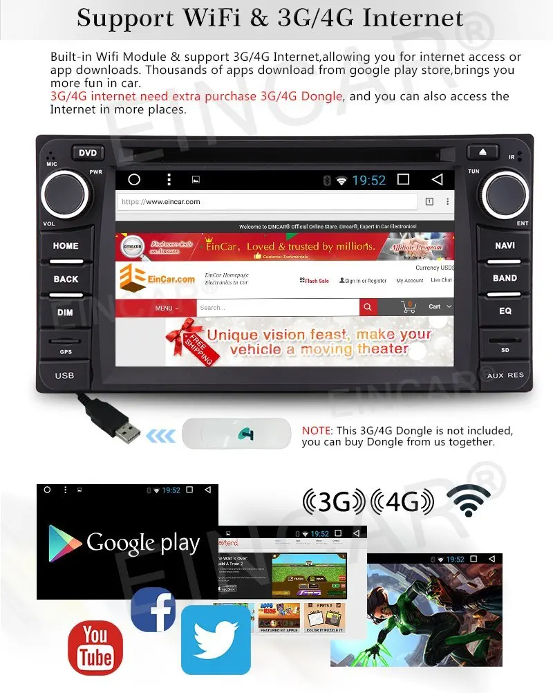 Для Toyota Android 6.0 стерео для Corolla din GPS navigtion dvd-плеер автомобиля Авторадио головного