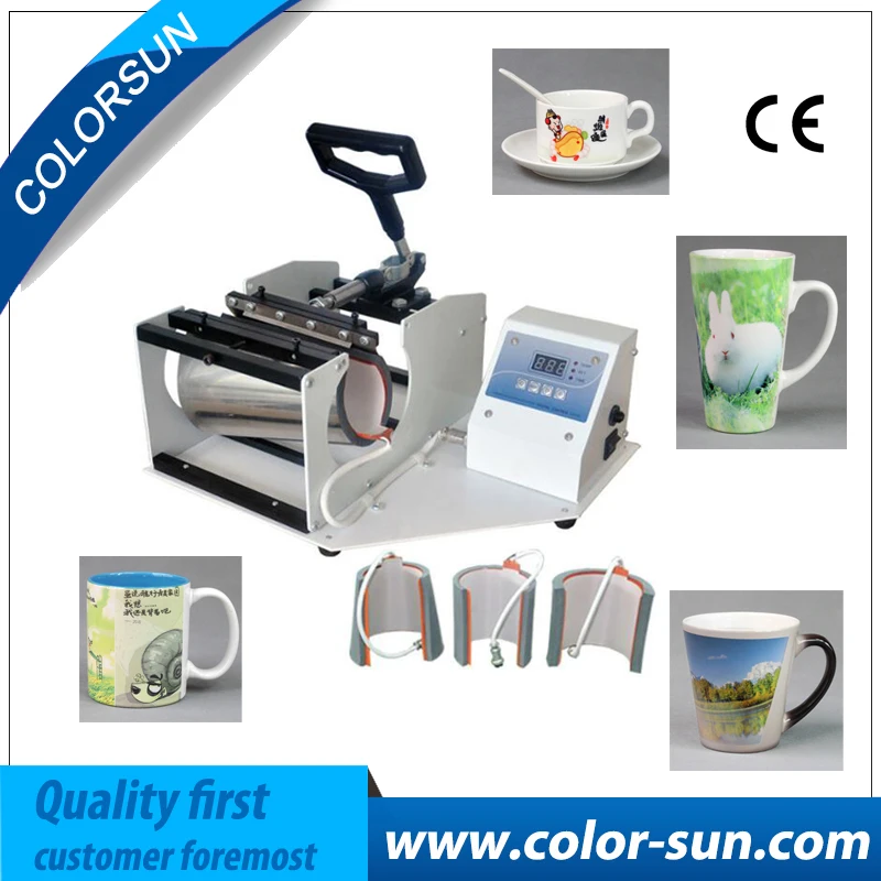 Популярный цифровой термопринтер 4 в 1 для сублимационной печати на кружках