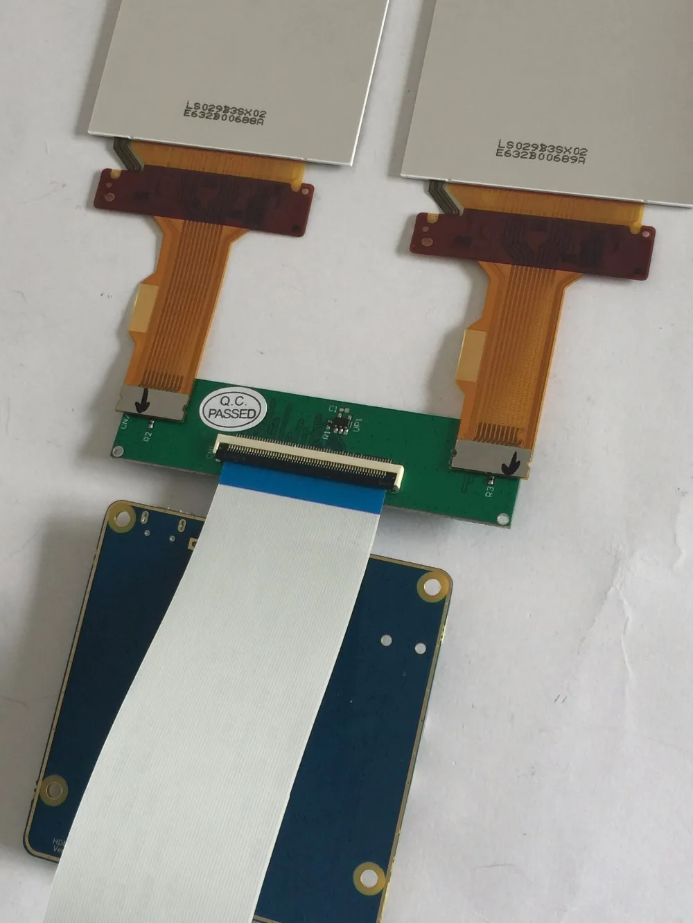 2,9 дюймов 1440*1440 двойной экран ips ЖК-дисплей Панель Интерфейс MIPI с HDMI плата контроллера LS029B3SX02 3D VR очки гарнитура