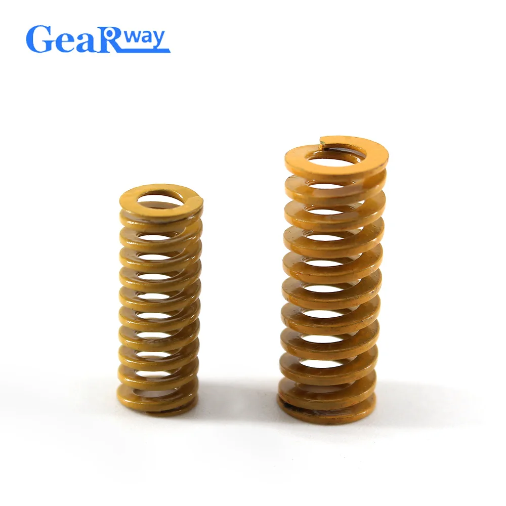 Gearway 4 шт. желтая пружина с легкой загрузкой TF10x20/10x2 5/10x5 0/10x55 мм|Пружины| |
