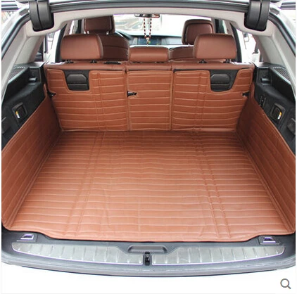 

Good mats! Full set car trunk mats for BMW F11 520d 530i 535i 2016-2010 waterproof cargo liner mat boot carpets,Free shipping