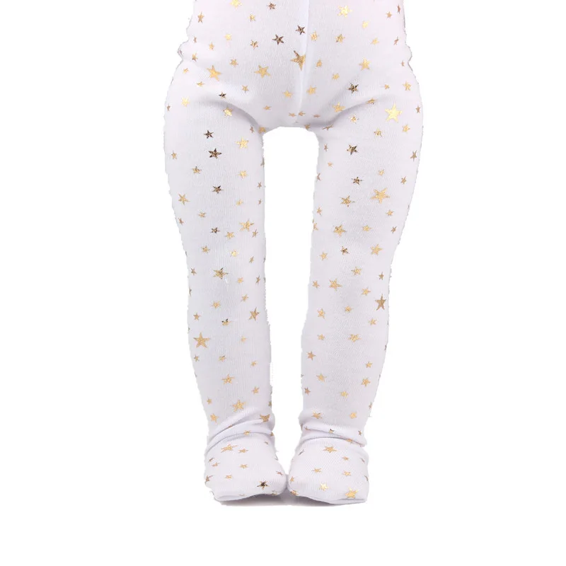 gold star 9 цветов, Одежда для куклы, колготки, леггинсы, одежда, аксессуары для куклы, лучший подарок для детей ZDS01 - Цвет: gold star