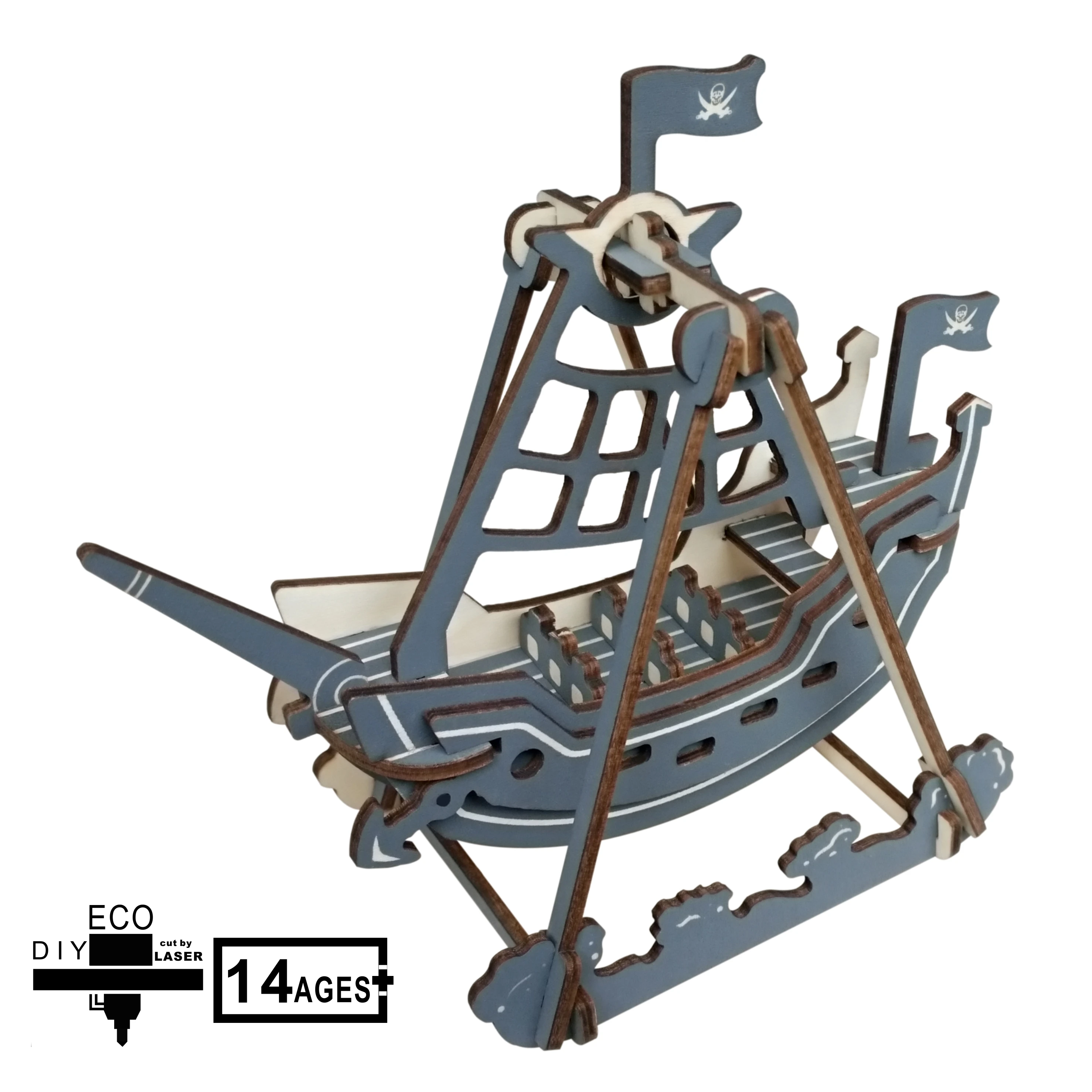 Деревянное ремесло хобби игрушка 3D креативный деревянный пазл строительный