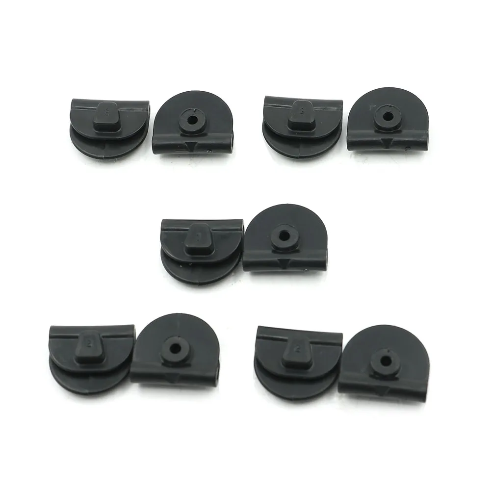 10 шт. черные мотоциклетные батареи боковые зажимы Левая крышка 2014 2017 для Harley Sportster