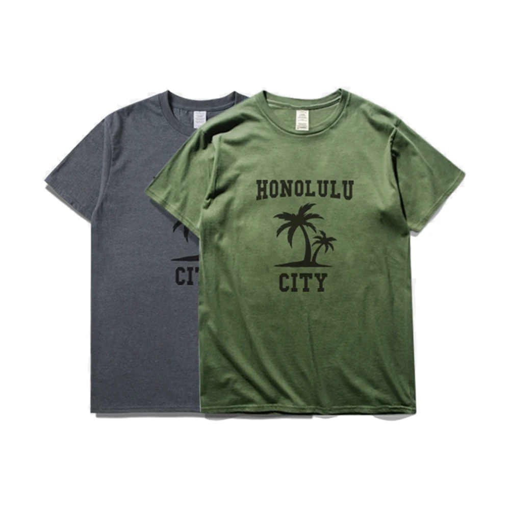 Epuz в стиле хип хоп Коллекция 2017 года футболка мужские летние модные короткие