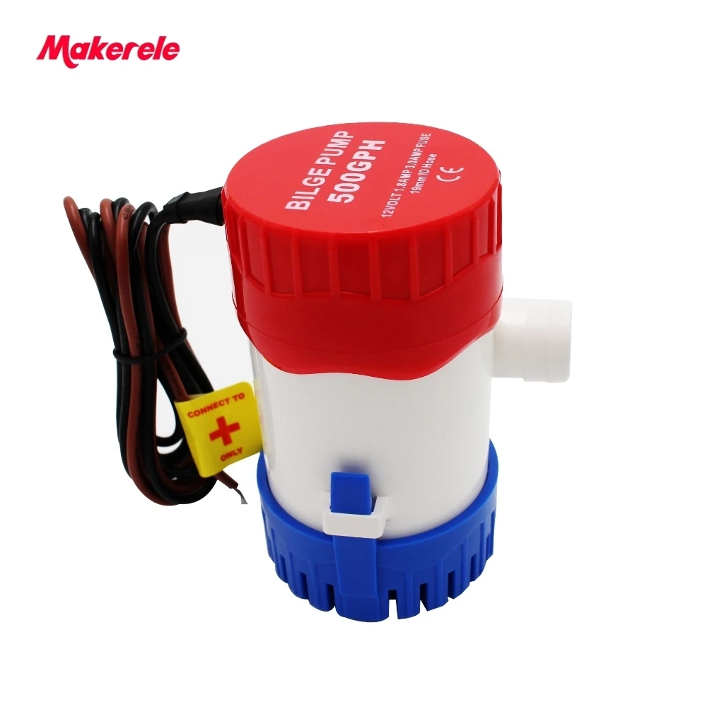 24V 12V Трюмный насос 1100GPH 750GPH 500GPH 350GPH Новый Электрический водяной для лодок