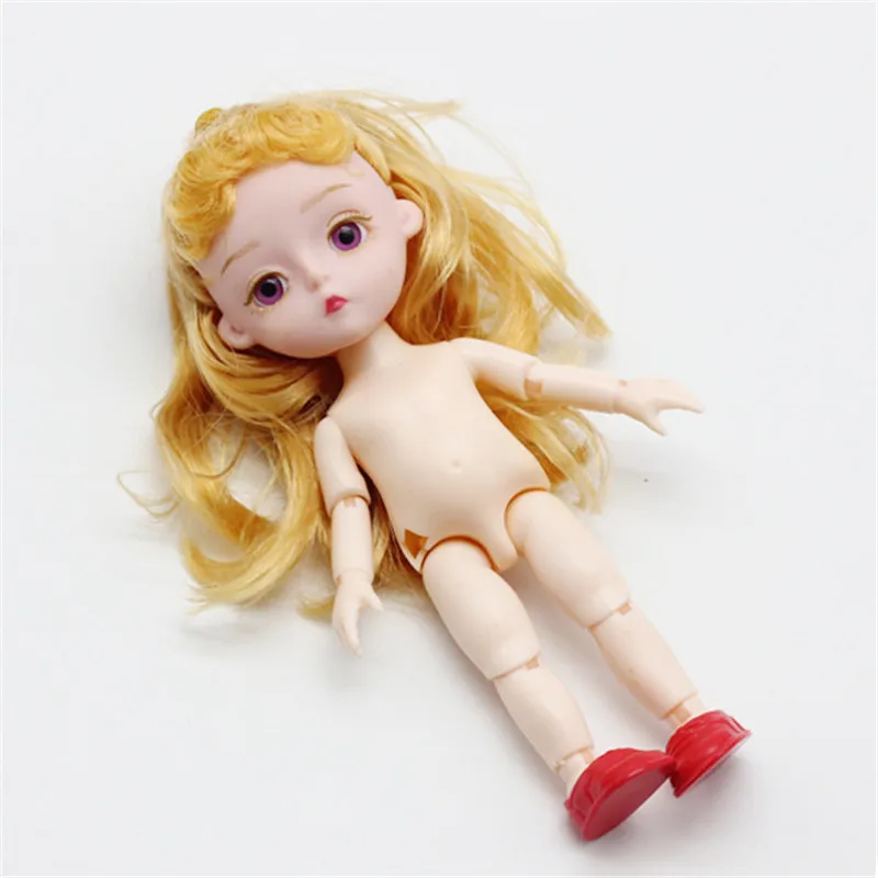 15 см BJD куклы игрушки 13 суставов прекрасные Оригинальные девушки принцесса куклы 1/12 тела суставы активные наряды куклы для детей игрушки на день рождения
