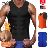mens neoprene shaper waist trainer s 3xl vest tank tops shapewear tummy control body trainer girdle belt male shapers fajas top