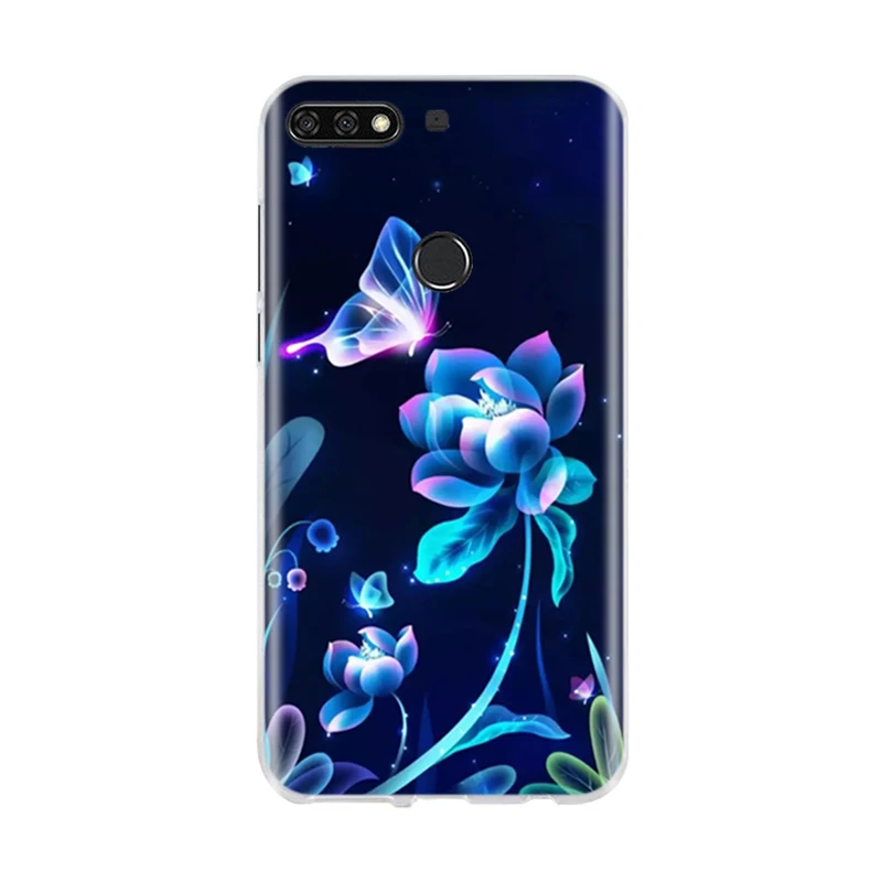 NO.57 Чехол для huawei Y7 /Y7 Prime /Y7 Pro силиконовый 3D милый чехол для huawei Honor 7C чехол для huawei Nova 2 Lite - Цвет: NO.57