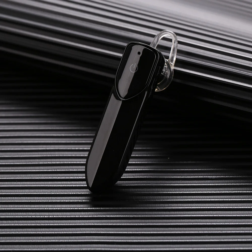 Беспроводной Bluetooth 4,2 гарнитура для автомобиля стерео Noice отмена долгое время ожидания с зарядным кабелем микрофон спортивные наушники Мода - Название цвета: Черный