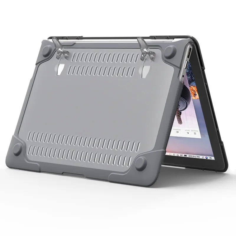 Новый Ударопрочный Внешний чехол Складная подставка для Macbook Air Pro Retina 11 12 13 15