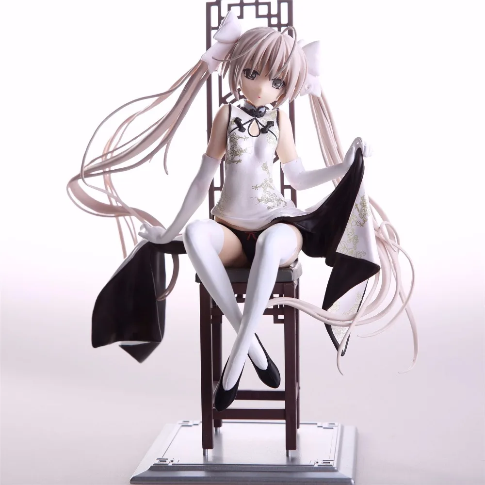 21 см Yosuga no Sora cheongsam Kasugano мультфильм аниме фигурка Коллекционная модель ПВХ