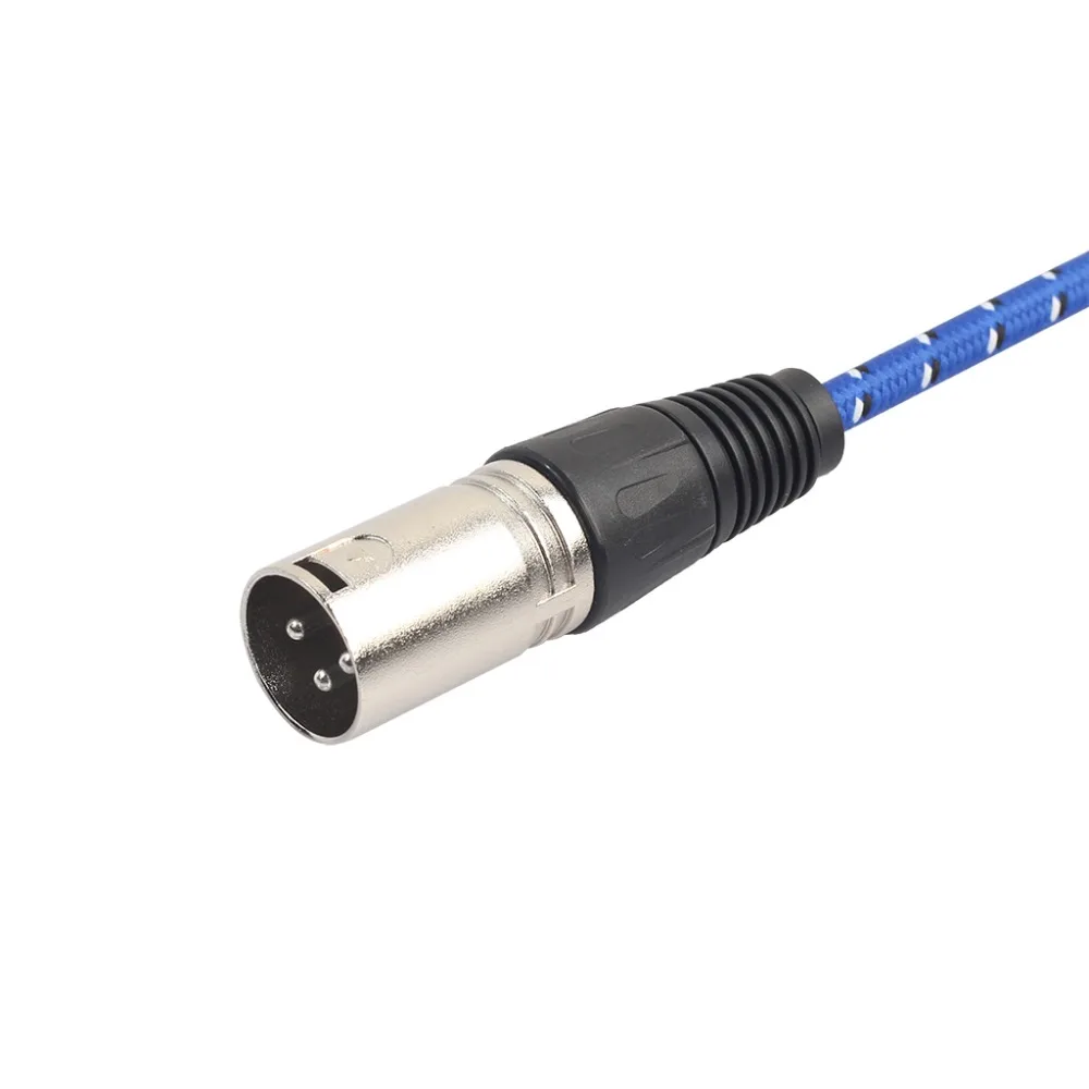 REXLIS нейлон плетеный провод 3Pin XLR аудио кабель мужчин и женщин микрофон удлинитель