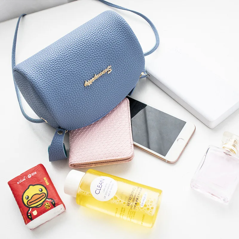 Женская сумка XZP маленькая ведро для сотового телефона на плечо симпатичная