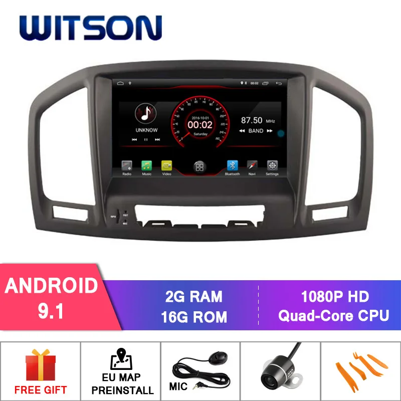 AC8227L 9.1 OS-BLACK WITSON Android 9,0 ips HD экран для OPEL INSIGNIA 2008-2011 Автомобильный DVD Радио 4 Гб ram+ 64 Гб FLASH 8 Восьмиядерный+ DVR/wifi+ DSP+ DAB+ OBD - Цвет: AC8227L 9.1 OS-BLACK