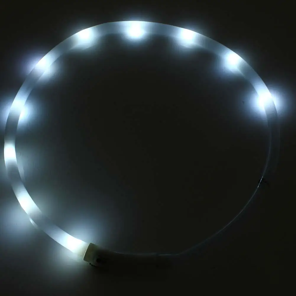 Водонепроницаемый перезаряжаемый USB LED мигающий свет полоса безопасности