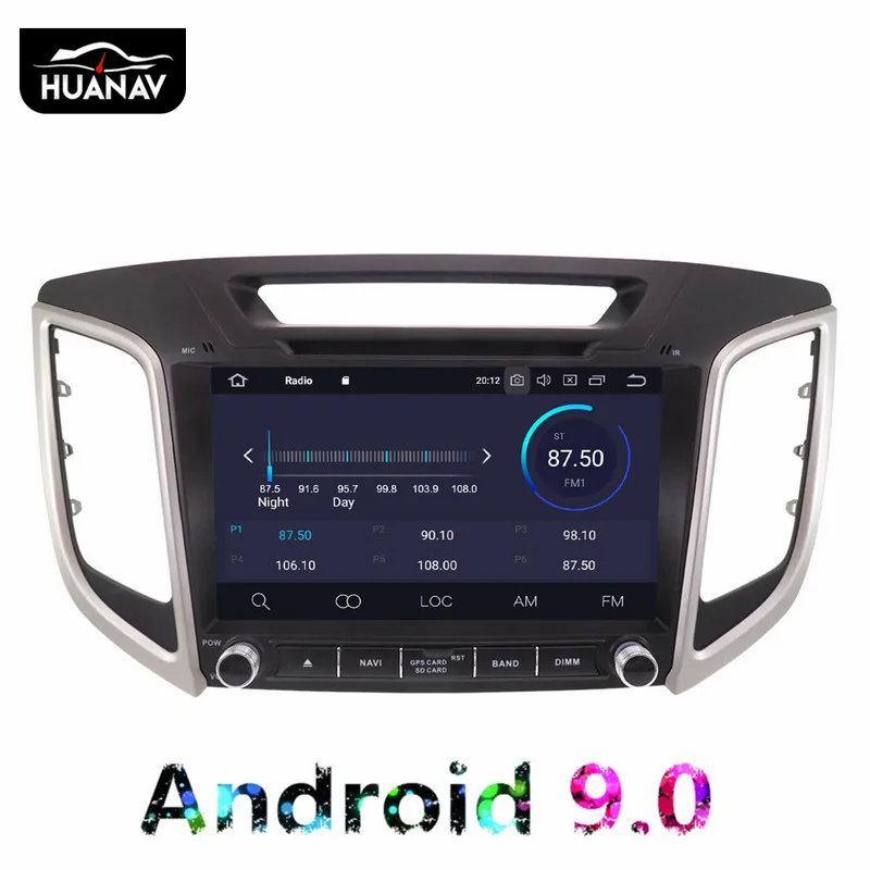Android 9 0 автомобильный dvd плеер gps навигация для HYUNDAI IX25 2014 2018 CRETA Радио авто Satnav