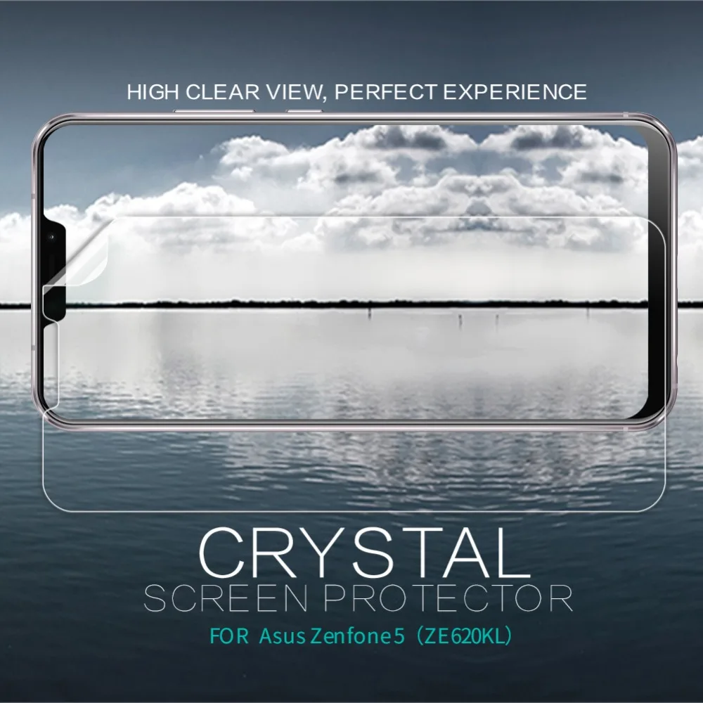 Оригинал NILLKIN Super Clear HD защитная пленка для Asus ZE620KL Zenfone 5 Экран протектор фильм |