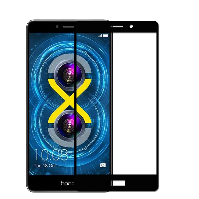 Lovekiss 9H полное покрытие закаленное стекло для Huawei Honor 6X GR5 2017 Mate 9 L чехол Защитная