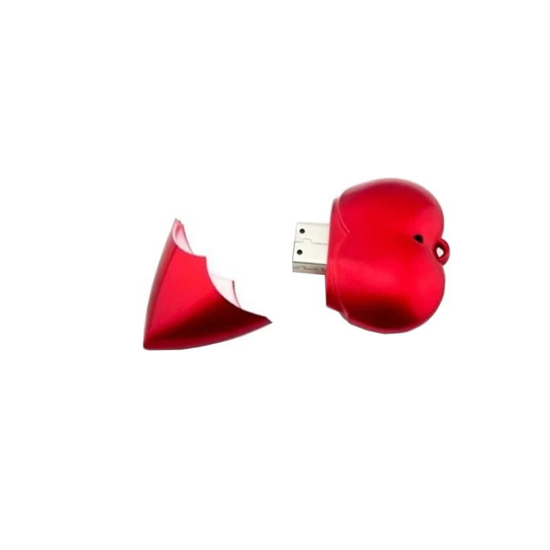 Флеш-накопитель с мультяшным сердцем, usb-накопитель, 4 ГБ, 8 ГБ, 16 ГБ, 32 ГБ, 64 ГБ, мультяшная карта памяти, креативный подарок, usb флеш-накопитель, cle usb