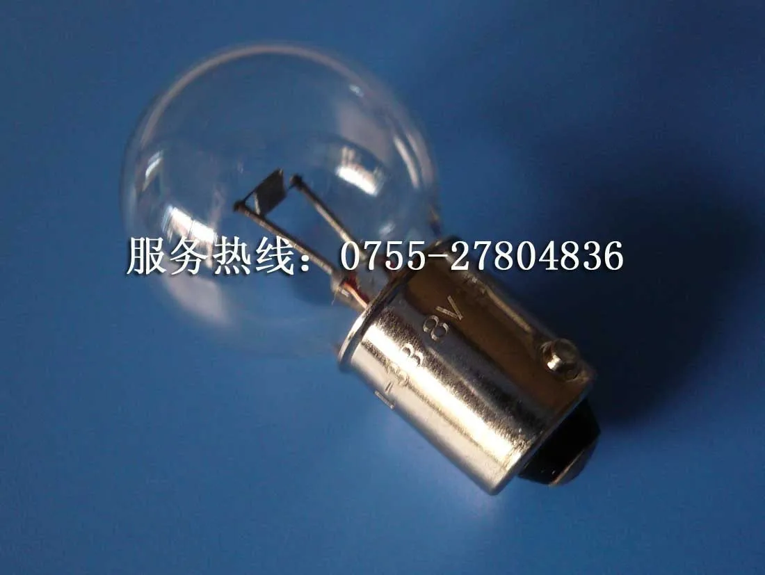 Hot Sale Time-limited Transparent Tungsten Halogen Lamp Lampara Piloto Hosobuchi Microscope Bulb Op2203 El-38 8v 15w Ba9 S