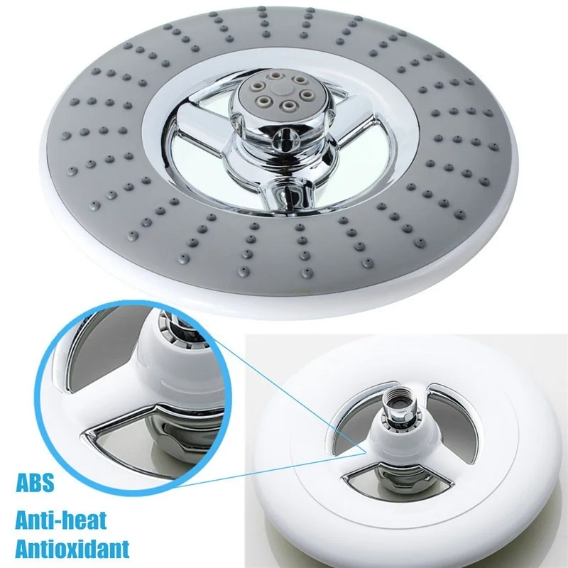 Steering Wheel Shower Head Set High Pressure Rainfall Water Saving Holder For Bathroom | Обустройство дома