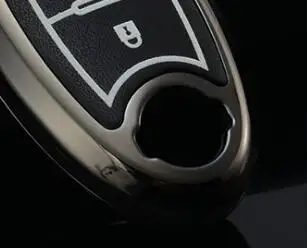 Черный Автомобильный светящийся чехол, держатель для ключа для Nissan Versa Maxima Altima Rogue Armada Sentra Tidda Livida X-Trail Infiniti FX35 QX50 - Название цвета: Черный