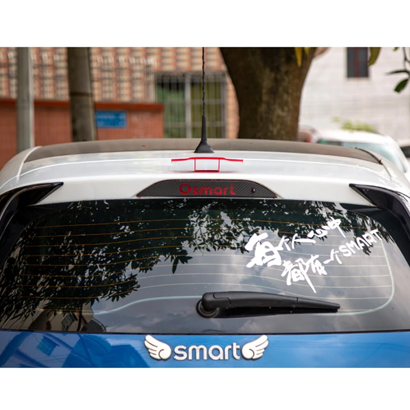 Стайлинг автомобиля стикер мини авто хвост крыло Спойлеры для Smart 450 451 453 fortwo forfour