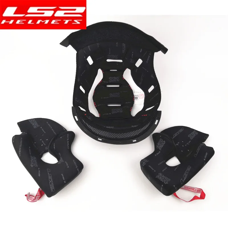 LS2 FF352/370/396/390/399/MX436/OF521 мотоциклетная подкладка для шлема съемная и моющаяся
