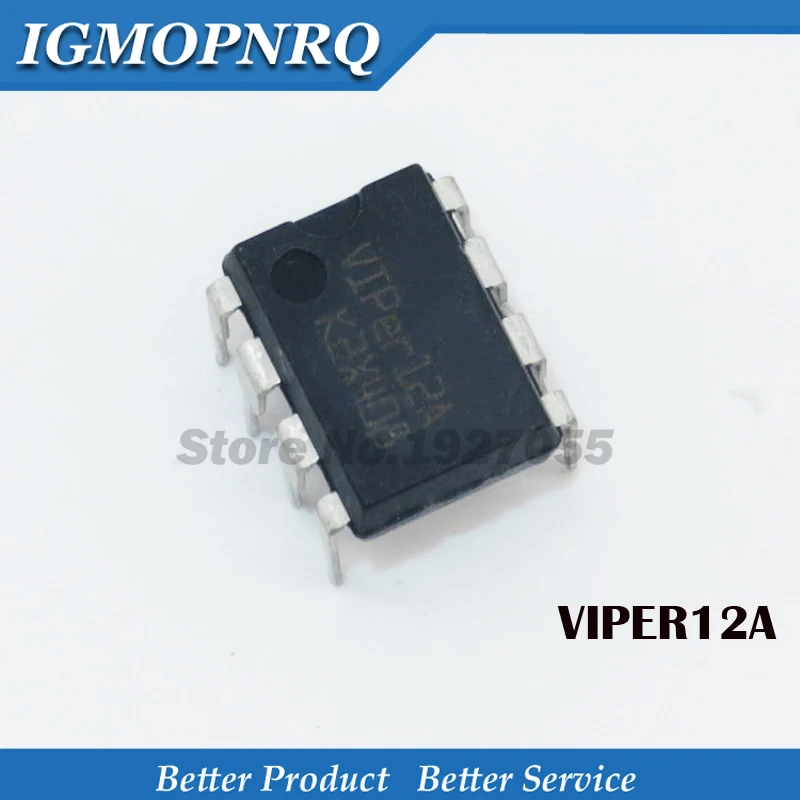 10 шт. VIPER12A DIP 8 VIPER12 12A новый и оригинальный IC|Интегральные схемы| |