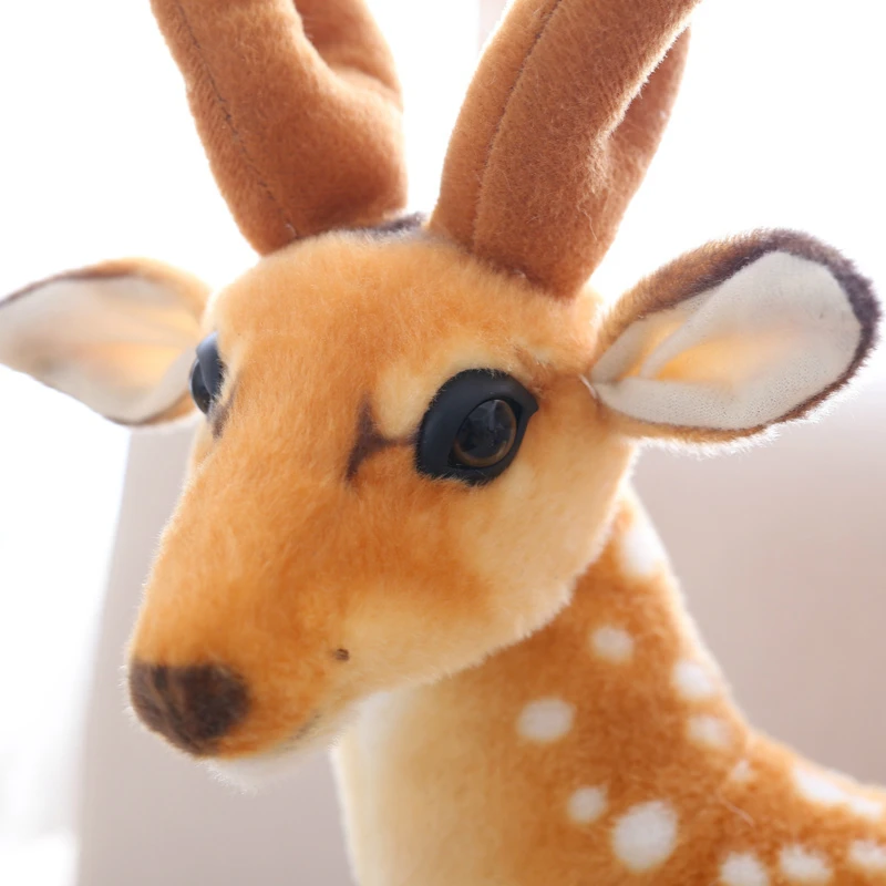 Детские плюшевые игрушки Sika Deer куклы с животными игрушечный олень Детский Малыш