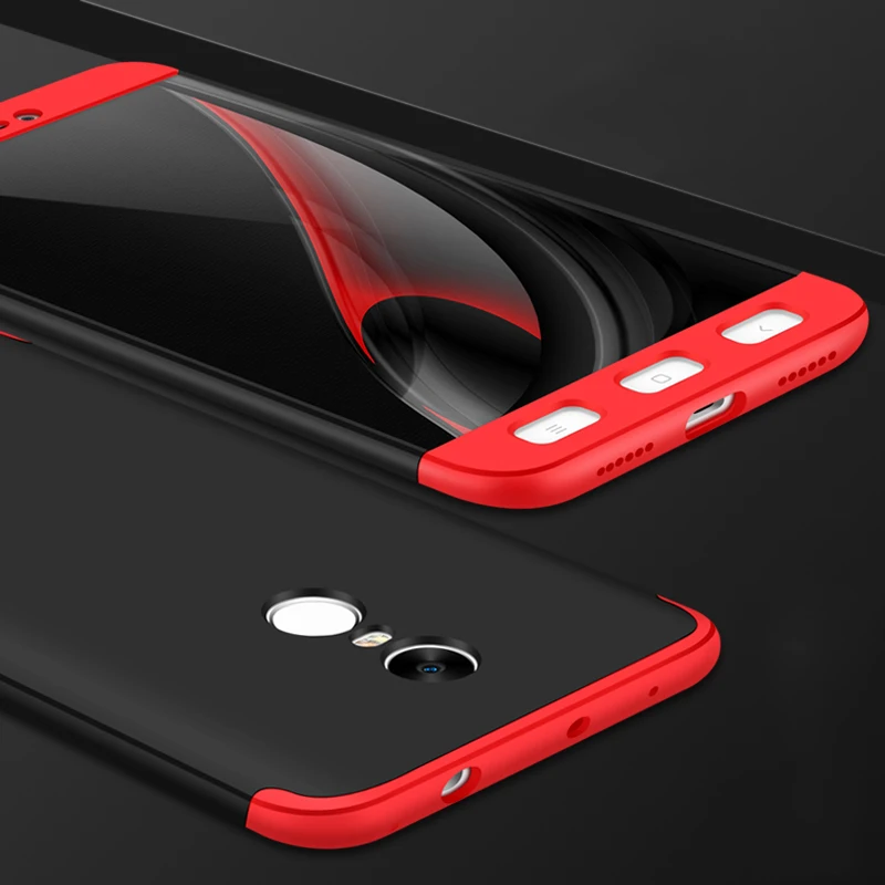 Чехол GKK для Redmi Note 4x твердый противоударный чехол с защитой всего корпуса
