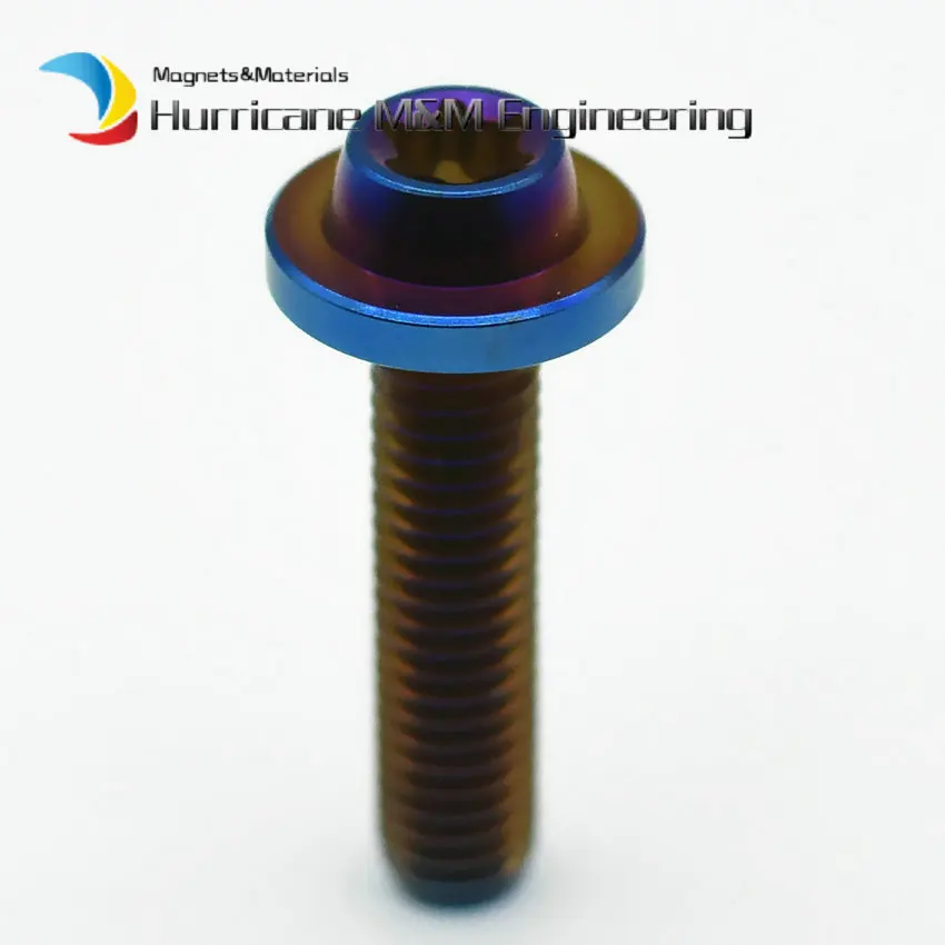 2 шт. Rider модификация Ti болты M6 x30-80mm Модифицированная колонна торкса головка горит