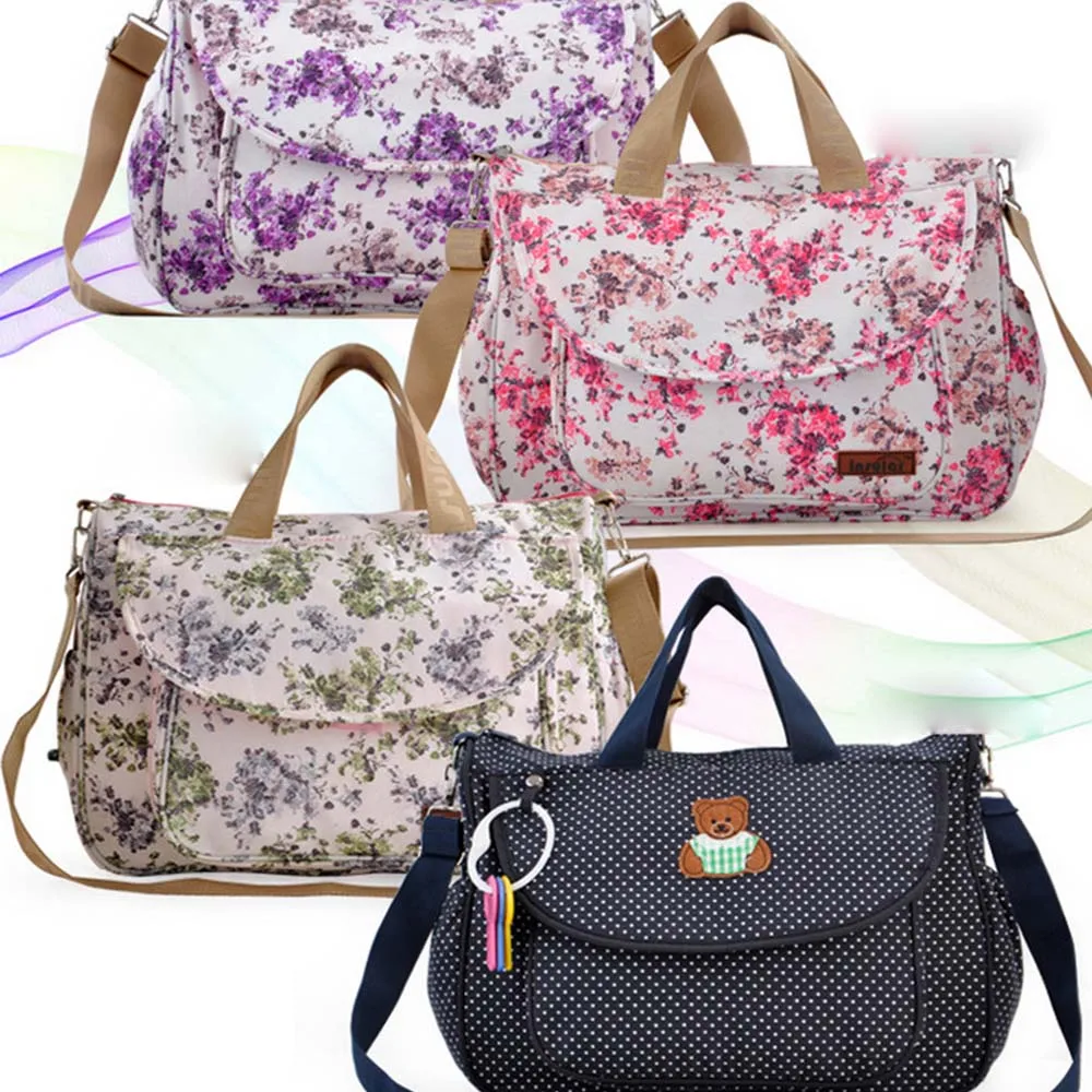 Baby Stroller Bag Large Space Maternity Bags Mummy Waterproof Shoulder Diaper Infant Big Capacity Multifunctional nappy | Мать и ребенок