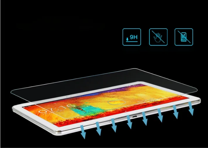 Защитная пленка из закаленного стекла премиум класса для Samsung Galaxy Note 10 1 P600 P601 SM P605