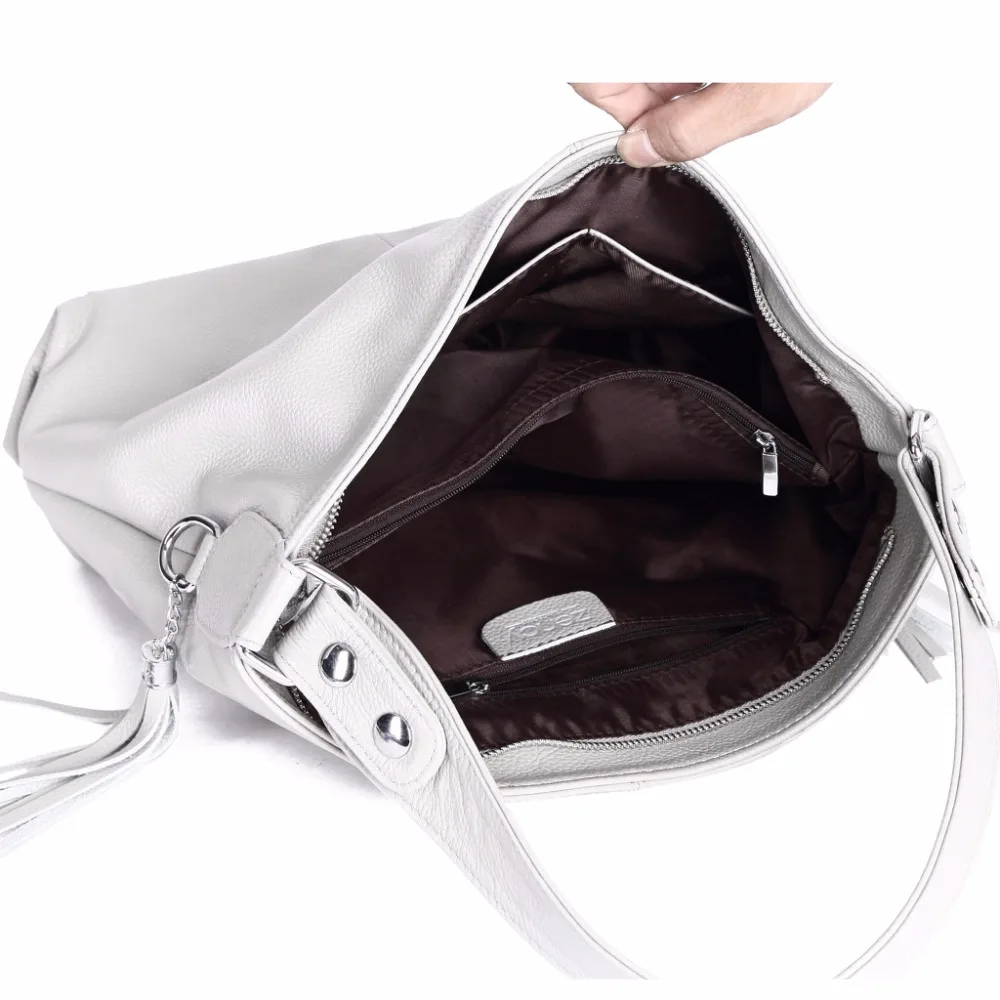 Быстрая доставка 100% натуральная кожа женская сумка первый слой коровья длинная