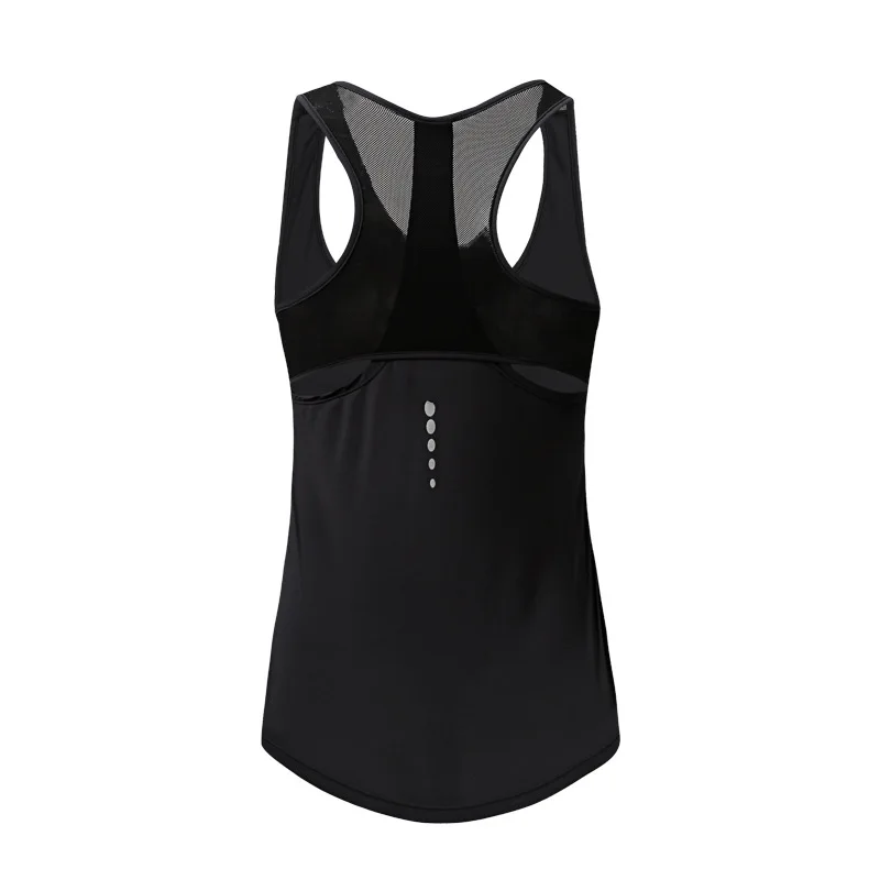 Для женщин топ для занятий йогой тренажерный зал Спортивный жилет рубашки без