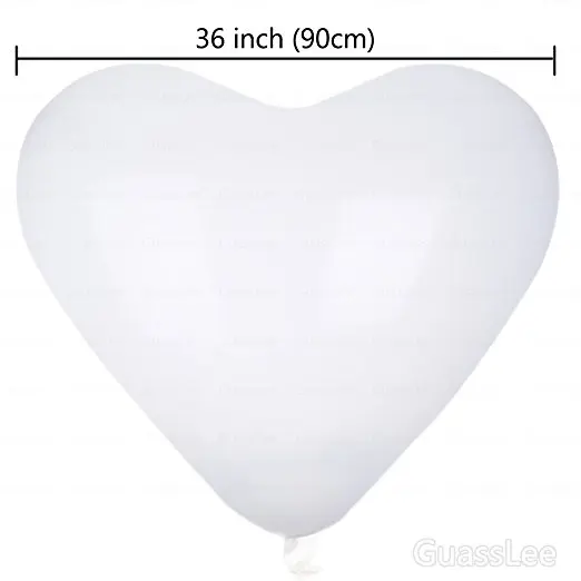 NASTASIA, 2 шт./лот, 36 дюймов, 25 г, уплотненный прозрачный шар в форме сердца, Гелиевый шар, товары для свадебной вечеринки