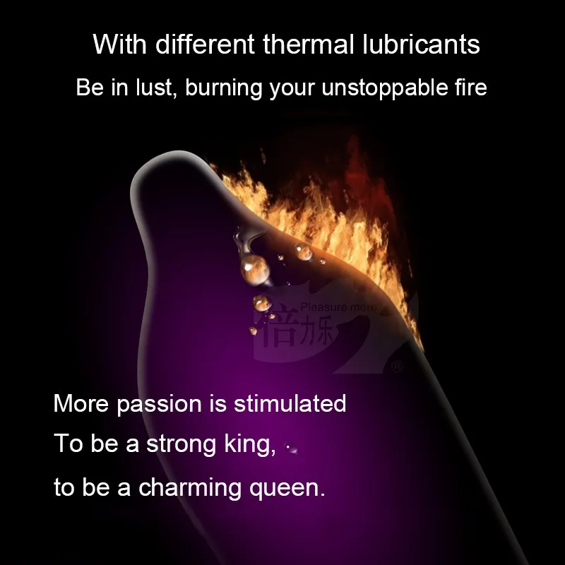10PCs 52mm Thermal Lubricant Condom Male Erection Last Delay Binding Sperm Reservoir Tense Condoms for Men Sex Toys Couples | Красота и