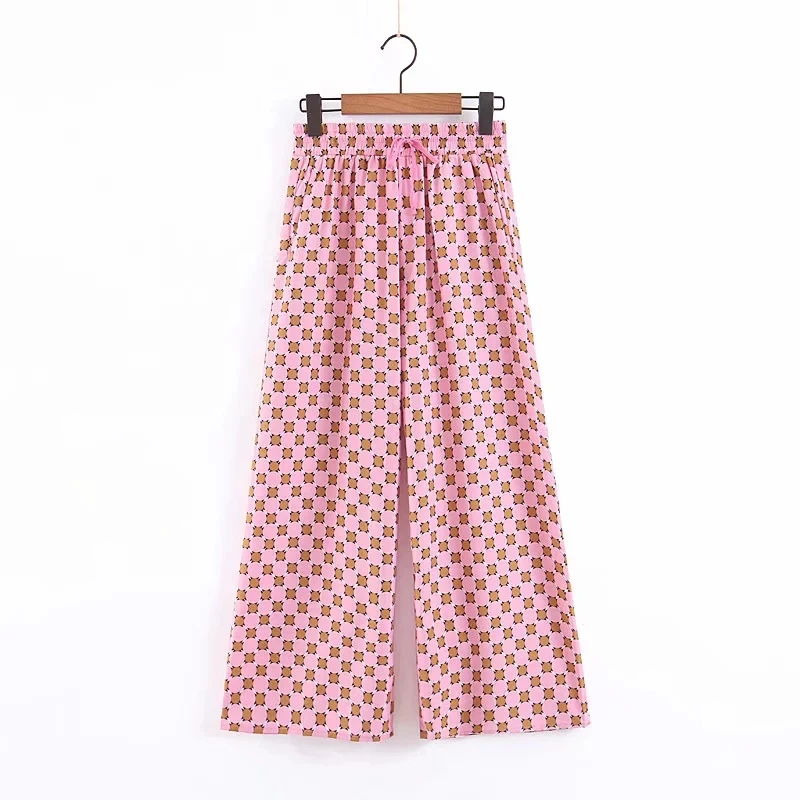 Женский костюм из двух предметов лето 2019 Модный Новый Повседневный с принтом