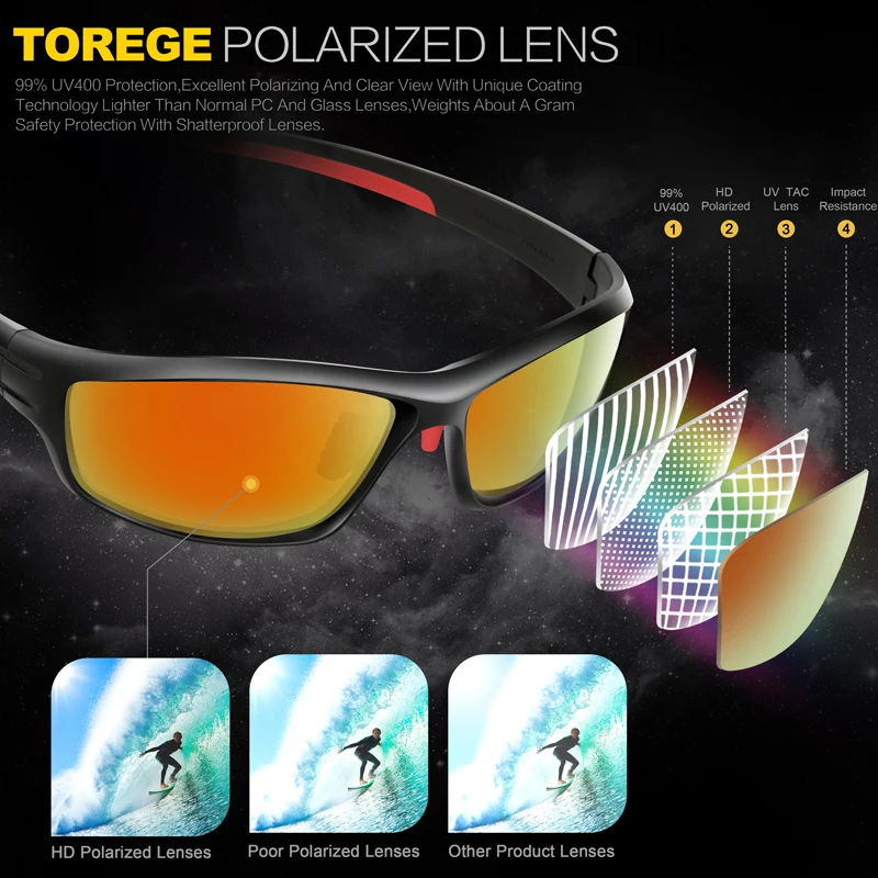 Мужские и женские очки с поляризацией для бега походов|polarized sunglasses|polarized sunglasses for