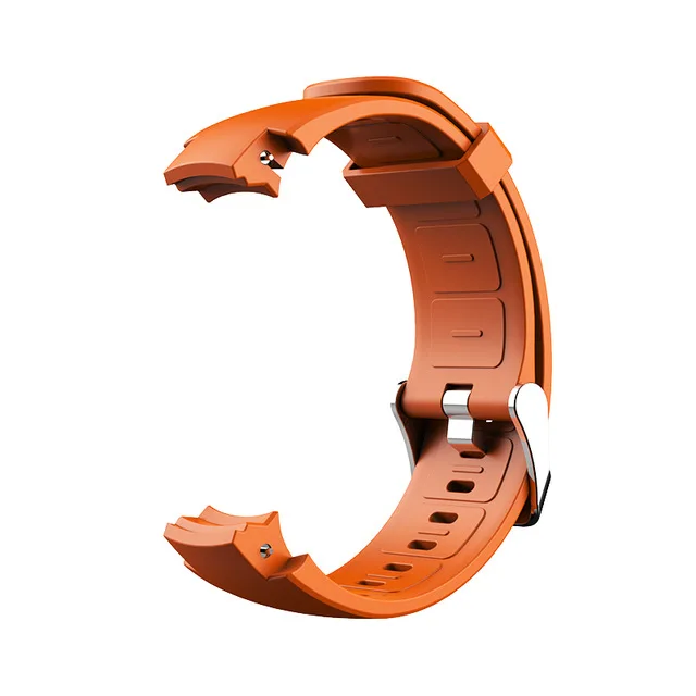 Orange SIKAI силиконовый ремешок для часов Huami Amazfit Verge 3 умные часы высококачественный ремешок сменный Браслет для Huami Amazfit 3 band - Цвет: Orange