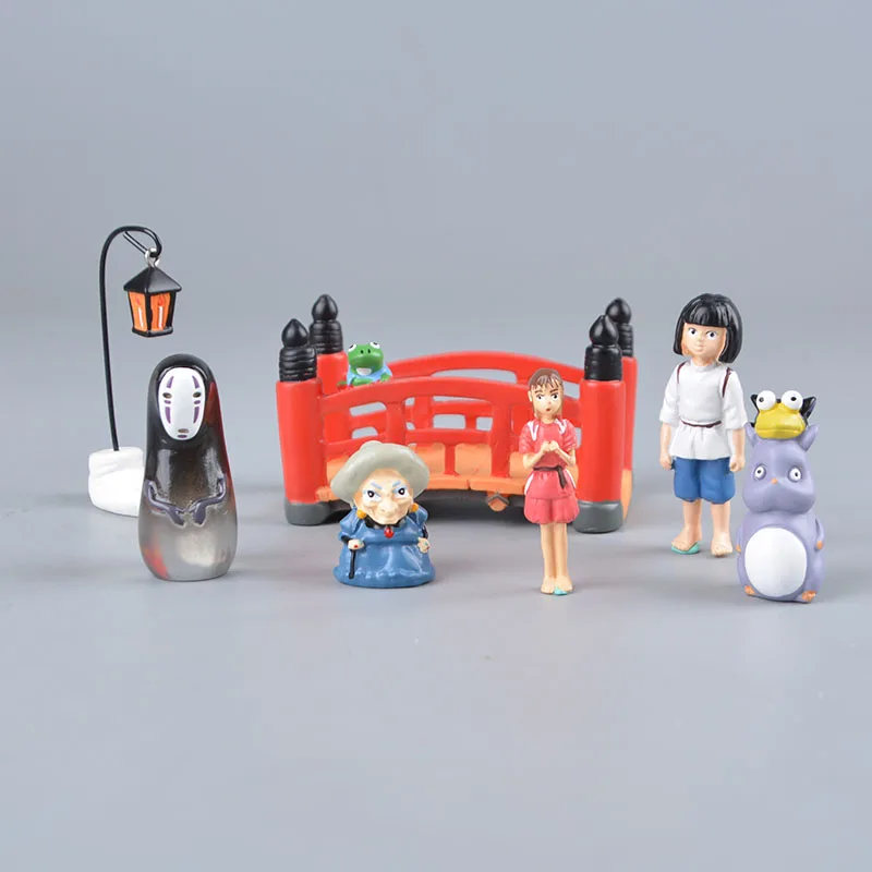 Японское аниме-фигурка Koteta Ghibli модель из фильма Унесенные призраками Chihiro No Face Man